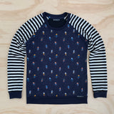 Skier L/S Base Layer - Stripe